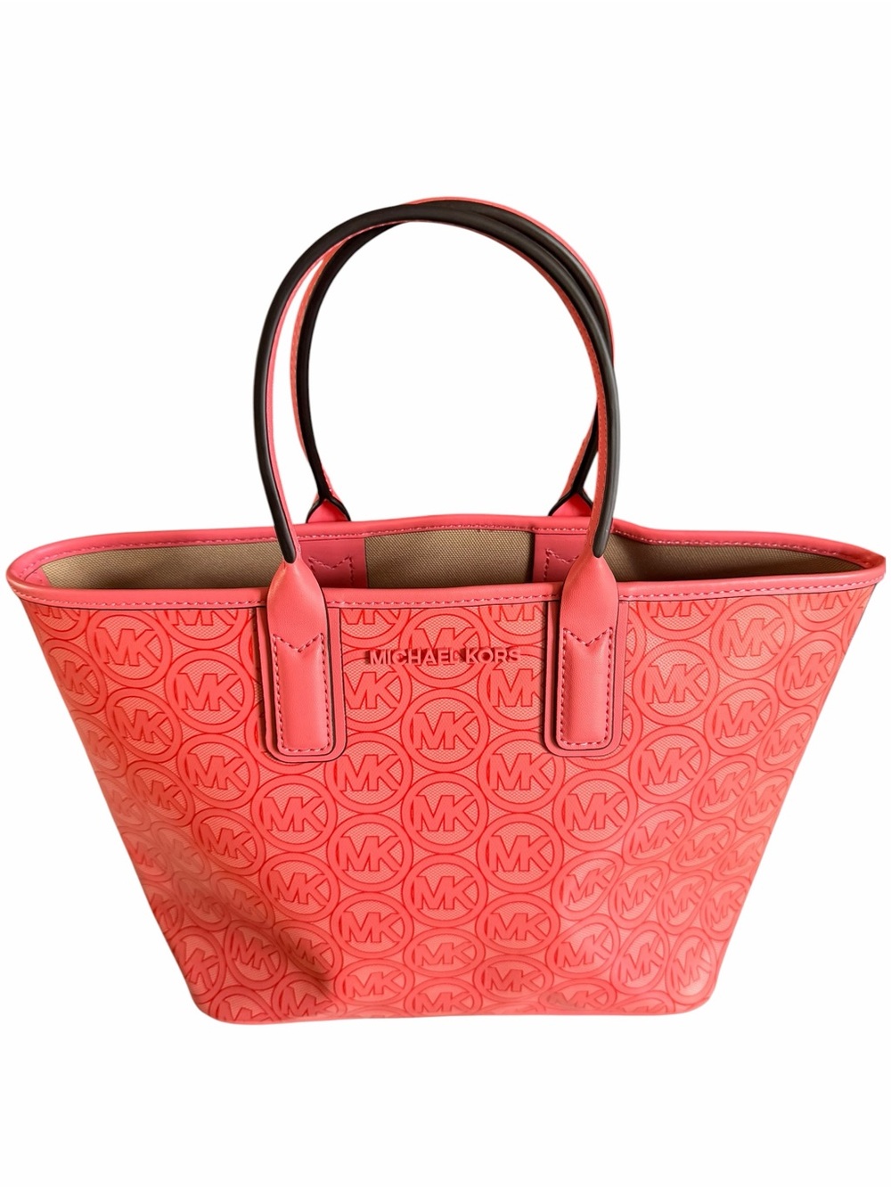 Michael Kors Jodie Small Logo Jacquard Tote Bag - Picture 4 of 5